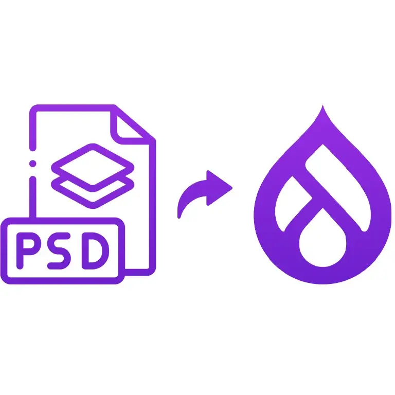 PSD To drupal conversion